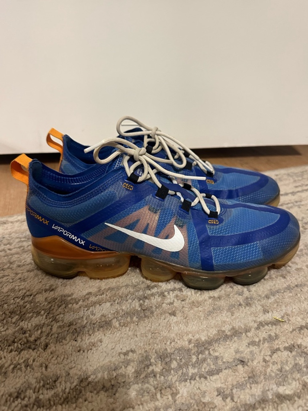 Like New! Nike Air VaporMax 2019 'Blue Ribbon Sports'